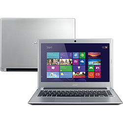 Notebook Acer V5-471-9_BR647 com Intel Core I7 6GB 500GB LED 14" Windows 8