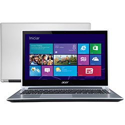 Notebook Acer V5-471P-6661 com Intel Core I3 4GB 500GB LED 14" Touchscreen Windows 8