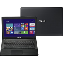 Notebook Asus com Intel Core I3 4GB 500GB Tela LED 14" Windows 8