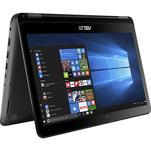 Notebook Asus 2 em 1 TP301UA-DW296T Intel Core I5 4GB 1TB Tela 13,3" Windows 10 - Preto