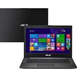 Notebook ASUS PU401LA-WO075P Intel Core I7 6GB 500GB LED 14" Windows 8 Pro - Preto
