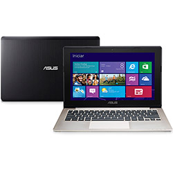 Notebook Asus Vivobook X202E-CT041H com Intel Dual Core 2GB 500GB LED 11,6" Touchscreen Windows 8