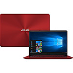 Notebook Asus Vivobook X510UA-BR485T Intel Core I5 4GB 1TB Tela Nano Edge 15,6" Windows 10 - Vermelho