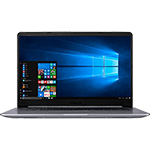 Notebook Asus Vivobook X510UR-BQ210T Intel Core I7 8GB (GeForce 930MX de 2GB ) 1TB Tela Nano Edge 15,6'' Windows 10 - Cinza
