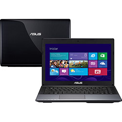 Notebook Asus VX051H com AMD Dual Core 2GB 320GB LED 14" Windows 8