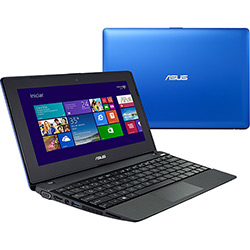 Notebook Asus X102BA-DF043H AMD A4-1200 2GB 320GB LED 10,1" Touchscreen Windows 8 - Azul