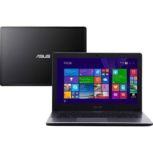 Notebook Asus X450CA -BRAL-WX275H Intel Core I5 4GB 500GB Tela LED 14" Windows 8 - Preto