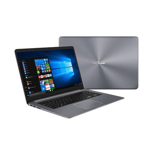 Notebook Asus X510ur Intel Core I5 8gb Geforce 930mx 1tb Full HD Nano Edge 15,6'' Windows 10 - Cinza