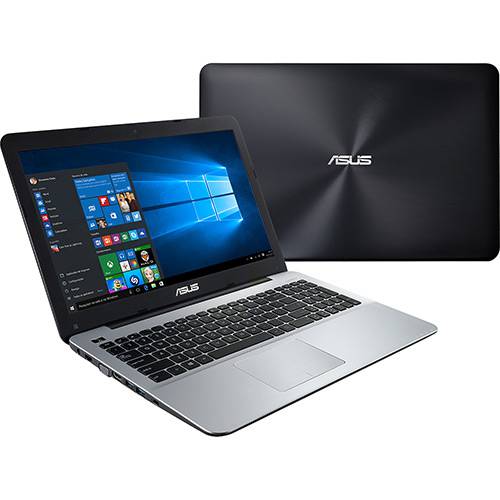 Notebook Asus X555LF Intel Core I5 6GB (2GB de Memória Dedicada) 1TB 15.6" Windows 10 - Preto