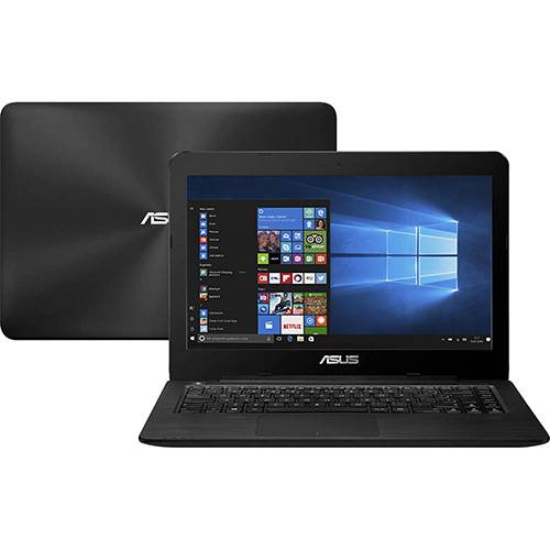 Notebook ASUS Z450LA-WX008T Intel Core I5 4GB 1TB LED 14" Windows 10 - Preto