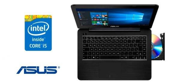 Notebook ASUS Z450LA-WX002T Intel Core I5 8GB 1TB LED 14" Windows 10 Preto