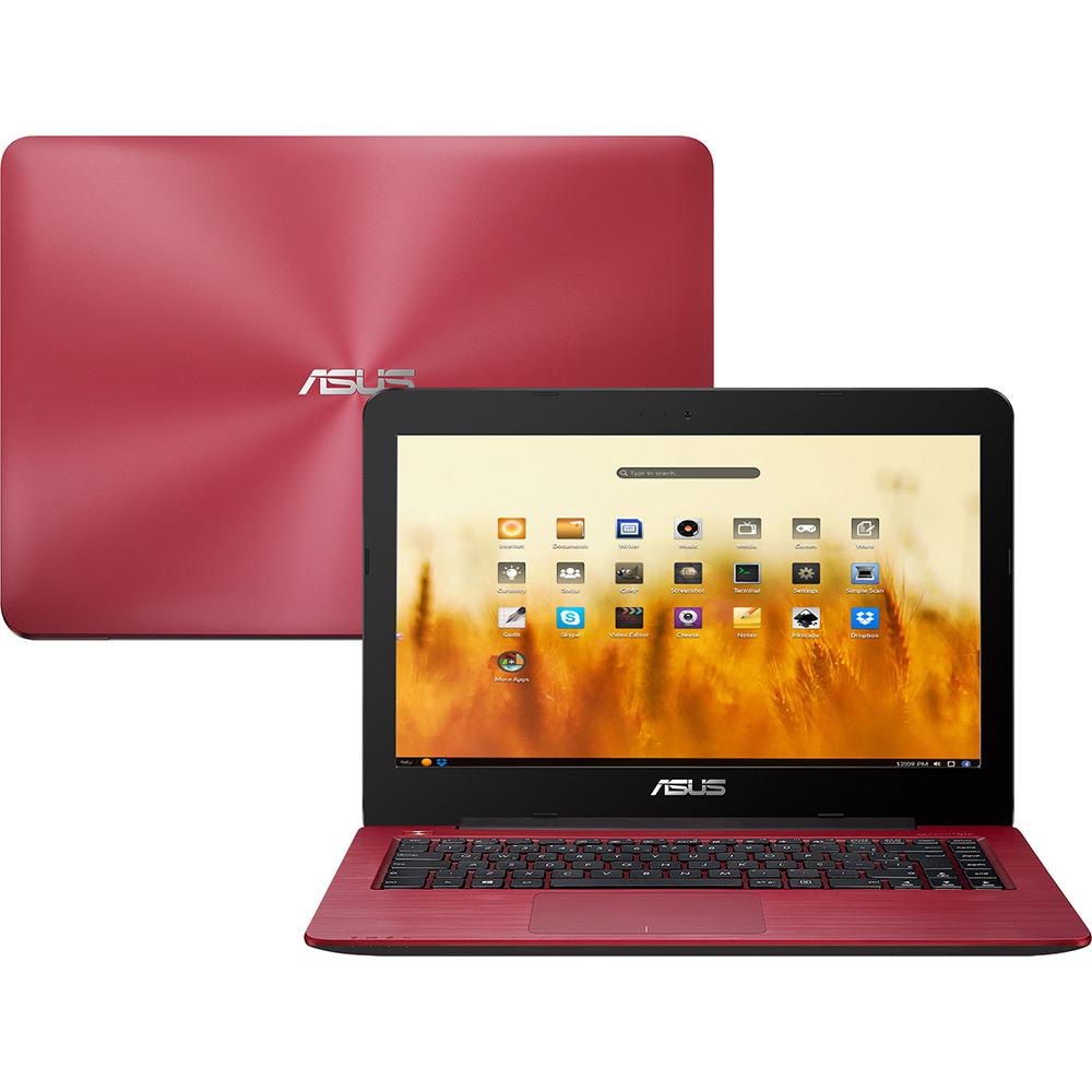 Tudo sobre 'Notebook Asus Z450UA-WX010 Intel Core I3 4GB 500GB Tela 14" Endless OS - Vermelho'