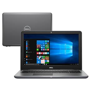 Notebook Dell Core I5-7200U 8GB 1TB Placa Gráfica 2GB Tela 15.6” Windows 10 Inspiron I15-5567-A30C