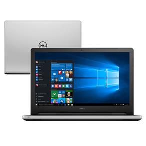 Notebook Dell Inspiron I15-5558-B30 com Intel® Core™ I5-5200U, 4GB, 1TB, Gravador de DVD, Leitor de Cartões, HDMI, Bluetooth, LED 15.6" e Windows 10