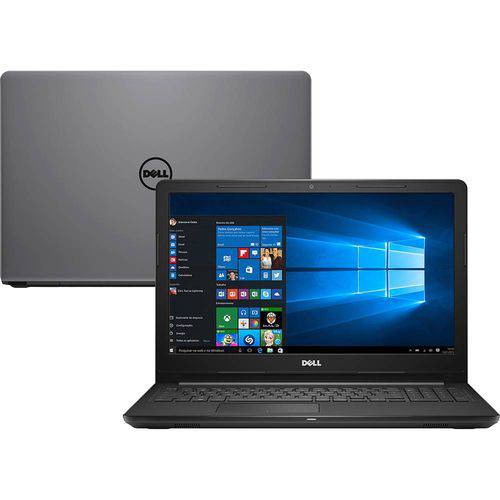 Notebook Dell I15-3567-A50C Intel Core 7ª I7 8GB 2TB Tela LED 15.6" Windows 10 - Cinza