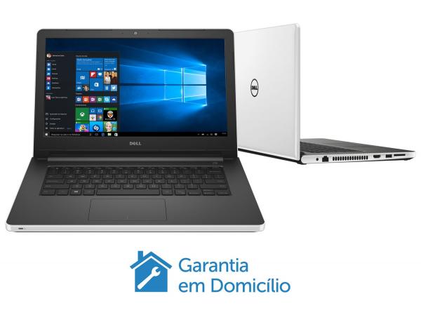 Notebook Dell Inspiron 14 I14-5458-B10B Intel Core - I3 4GB 1TB LED 14” Windows 10