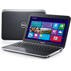 Notebook Dell Inspiron 14R-3550 com Intel Core I5 6GB 1TB LED 14'' Prata Windows 8
