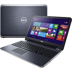 Notebook Dell Inspiron 15-5537-A20 com Intel Core I7 Memória de 16GB 1TB de HD Windows 8 Tela LED 15,6"