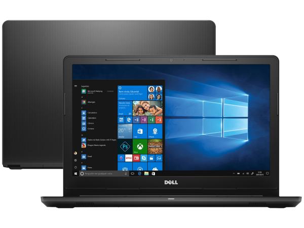 Notebook Dell Inspiron 15 I15-3567-A15P - Intel Core I3 4GB 1TB 15,6” Windows 10