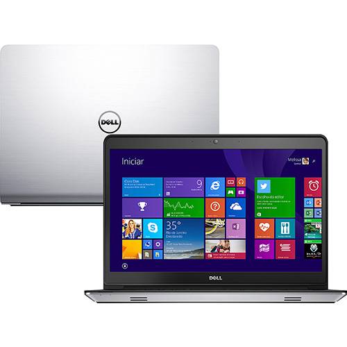 Tudo sobre 'Notebook Dell Inspiron I14-5448-B10 Intel Core I5 4GB (2GB de Memória Dedicada) 1TB LED 14" Windows 8.1'
