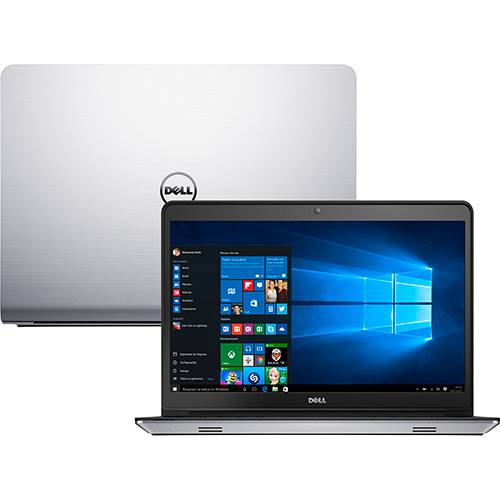 Tudo sobre 'Notebook Dell Inspiron I14-5448-C25 Intel Core I7 8GB (2GB de Memória Dedicada) 1TB 8GB SSD 14" Windows 10 - Prata'