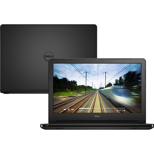 Notebook Dell Inspiron I14-5468-D10P Intel Core I3 4GB 1TB Tela LED 14" Linux - Preto