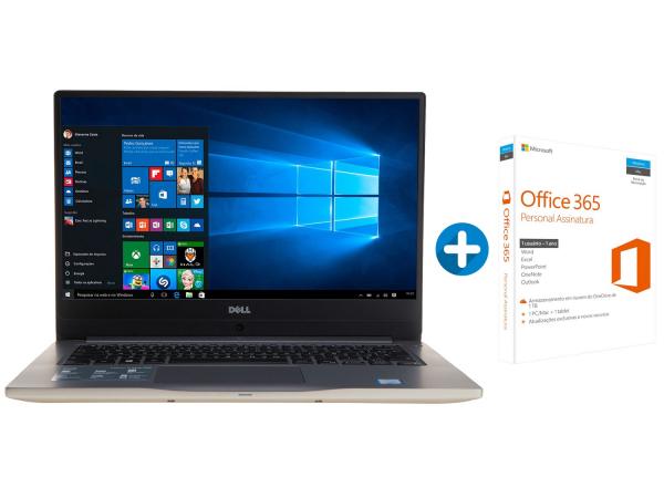 Notebook Dell Inspiron I14-7472-A20G Intel Core I7 - 8GB 1TB LED 14” + Microsoft Office 365 Personal