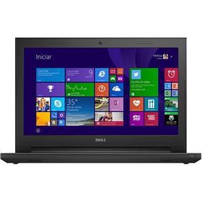 Notebook Dell Inspiron I15 3542-B4", Processador Intel Core I5 8GB 1TB Windows 10 Tela LED 15.", Prata