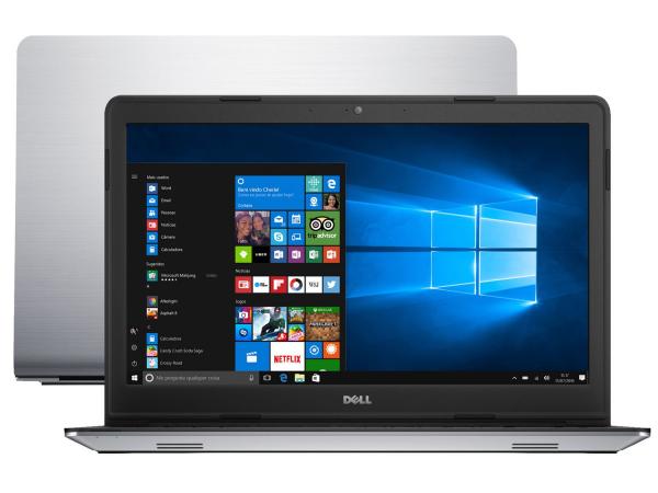 Notebook Dell Inspiron I15-5557-A10 Intel Core I5 - I5 8GB 1TB LED 15,6” Placa de Vídeo 2GB