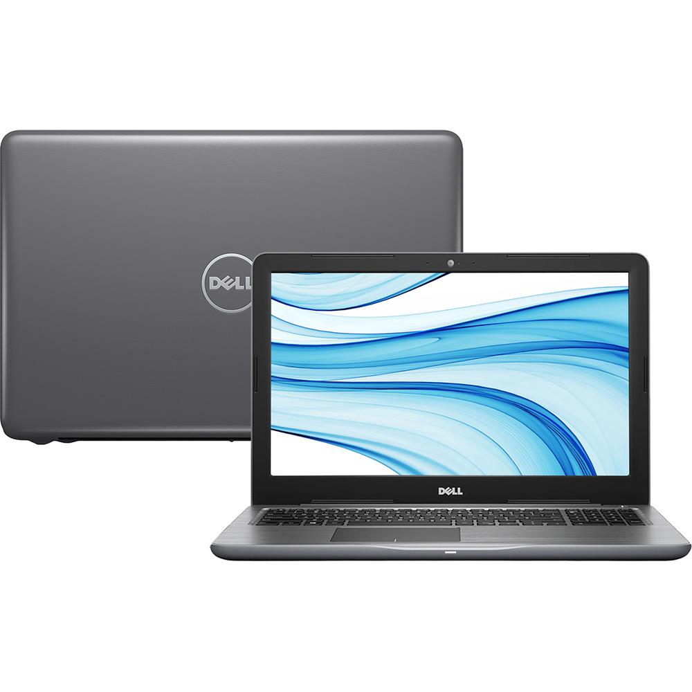 Notebook Dell Inspiron I15-5567-D30C Intel Core 7 I5 8GB (AMD Radeon R7 M445 de 2GB) 1TB Tela LED 15,6" Linux - Cinza