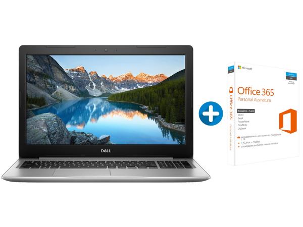 Notebook Dell Inspiron I15-5570-B40C Intel Core I7 - 8GB 2TB LED 15,6” + Microsoft Office 365 Personal