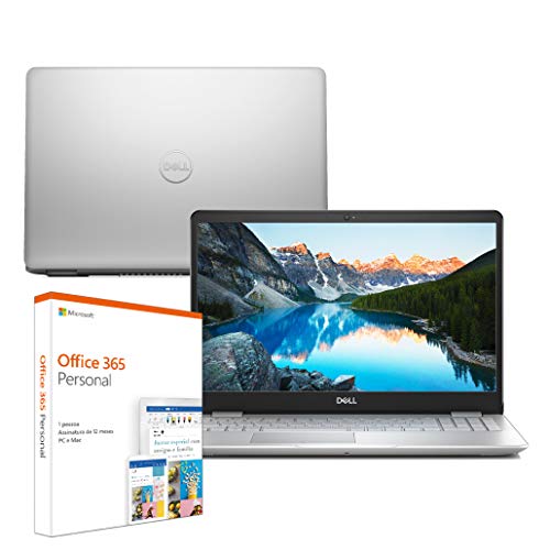 Notebook Dell Inspiron I15-5584-M20F 8ª Geração Intel Core I5 8GB 1TB Placa de Vídeo 15.6" Windows 10 Prata Office 365 McAfee