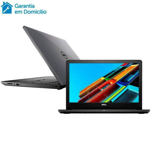 Notebook Dell Inspiron I15-3567-D10C, I3, 4GB, 1TB, 15.6" Ubuntu Linux - Cinza