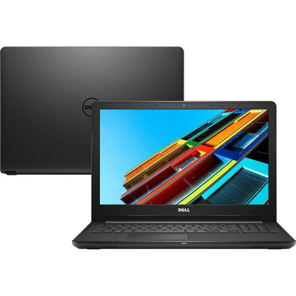 Notebook Dell Inspiron I15-3567-D15P - Intel Core I3, 4GB, 1TB, Tela LED 15,6”, Linux - Preto