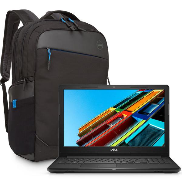 Notebook Dell Inspiron I15-3567-M40BP 7ª Geração Intel Core I5 8GB 1TB 15.6" Windows 10