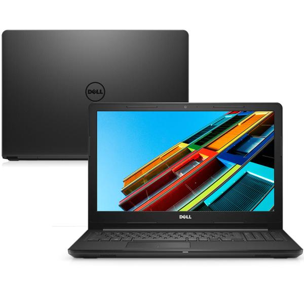 Notebook Dell Inspiron I15-3567-U20P 6ª Geração Intel Core I3 4GB 1TB 15.6" Linux com DVDRW