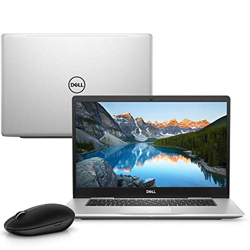 Notebook Dell Inspiron Ultrafino I15-7580-M20M 8ª Geração Intel Core I7 8GB 1TB Placa de Vídeo FHD 15.6" Windows 10 Mouse WM326 McAfee