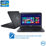 Notebook Dell, Intel Core I3, 4GB, 1TB, Tela de 14'' - I14 3421-A10