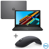 Notebook Dell, Intel Core I5-8250U, 8GB, 2TB, 15,6", Inspiron 15 Serie 3000 - I15-3576-A61C + Mouse Optico - WM527