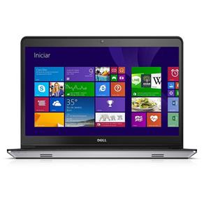 Notebook Dell Intel Core I5 ,8Gb 1Tb I14-5448-B20 Touch 14" Windows 8.1 ,Placa Vídeo de 2Gb- Prata