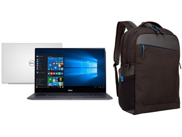 Notebook Dell XPS13 Intel Core I7 - 8GB 256GB SSD LED 13,3” Windows 10 + Mochila