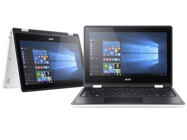 Notebook 2 em 1 Acer Aspire R11 Intel Quad Core - 4GB 1TB LED 11,6” Touch Screen Windows 10