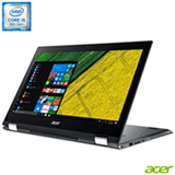 Notebook 2 em 1 Acer, Intel® Core I5, 8GB, 256GB SSD, Tela de 13.3'' - SP513-52N-55WM