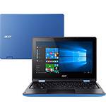 Notebook 2 em 1 Acer R3-131T-P7PY Intel Pentium Quad Core 4GB 500GB Tela 11.6" W10 - Azul