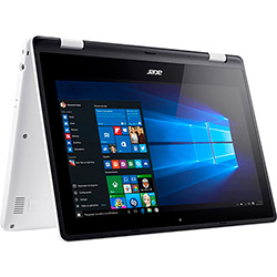 Notebook 2 em 1 Acer R3-131T-P9JJ Intel Pentium Quad Core 4GB 1TB LED 11,6" Windows 10 - Branco