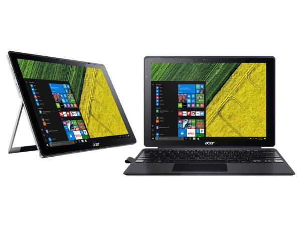 Notebook 2 em 1 Acer Switch Alpha 12 Intel Core I5 - 4GB 128GB LCD 12” Touch Screen Windows 10