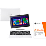 Tudo sobre 'Notebook 2 em 1 ASUS Transformer Book T100 Intel Atom Quad-Core 2GB 500GB Tela LED 10.1" Touch Windows 8.1 - Branco + Pacote Aplicativo Office 365 Microsoft Personal'