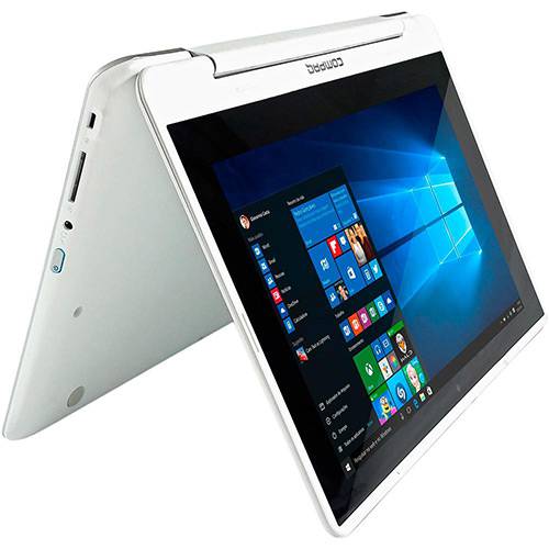 Notebook 2 em 1 Compaq Presario CQ360 Intel Dual Core 4GB 500GB Tela 11" Windows 10 Touch - Branco
