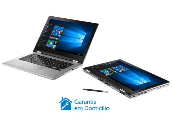 Notebook 2 em 1 Dell Inspiron 13 I13 7348-C40 - Intel Core I7 8GB 500GB LED 13,3 Windows 10