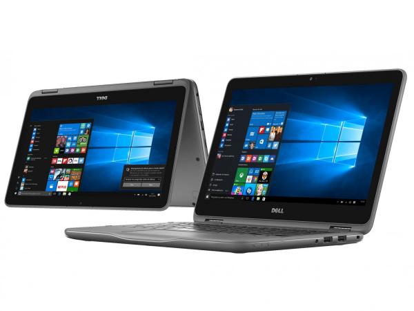 Tudo sobre 'Notebook 2 em 1 Dell Inspiron 11 I11-3168-A10 - Intel Dual Core 4GB 500GB LED 11,6” Windows 10'